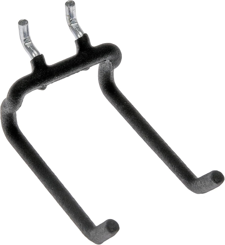 Versatile Heavy-Duty Double Hook for Pegboard – Ideal for Garden & Garage Tools