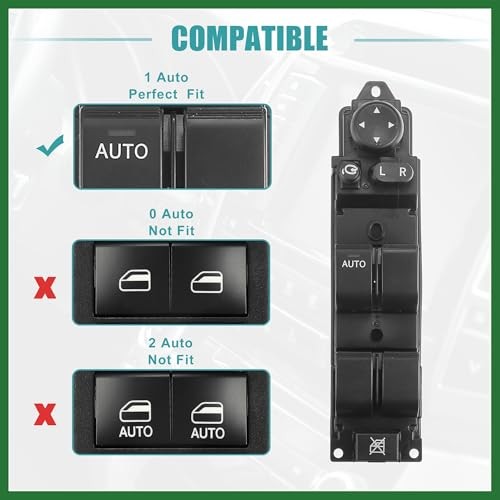 Front Left Driver Side Power Window Switch Fit for Mazda 2 M2 2007-2013