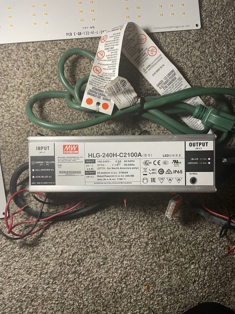Horticulture Lighting Group LED Grow Light Bundle *READ DESCRIPTION*