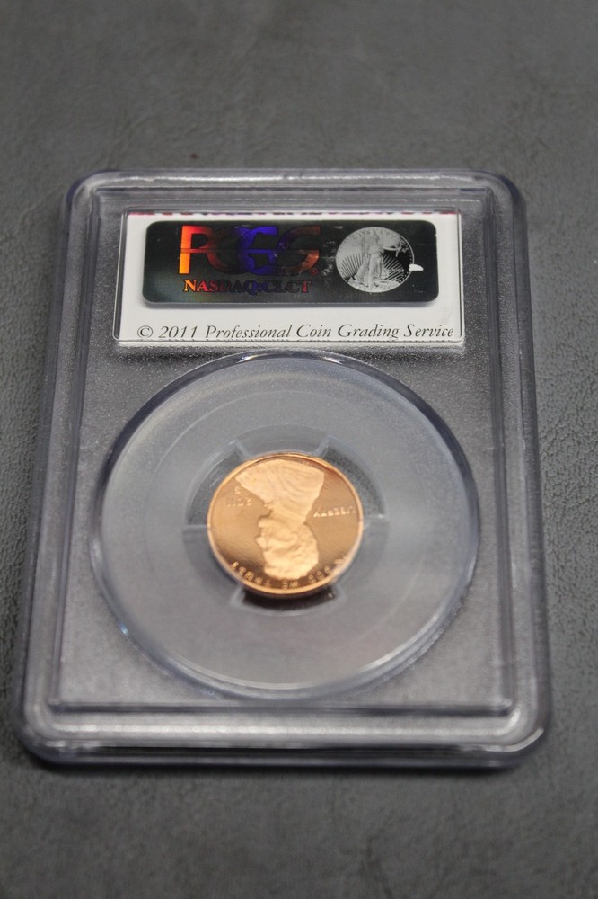 2011 S Lincoln Shield Cent PR 69 RD DCAM PCGS Penny Proof