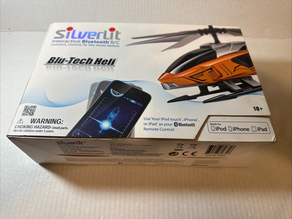 Silverlit Interactive Bluetooth R/C Blu-Tech Helicopter BSH-A B4620 New