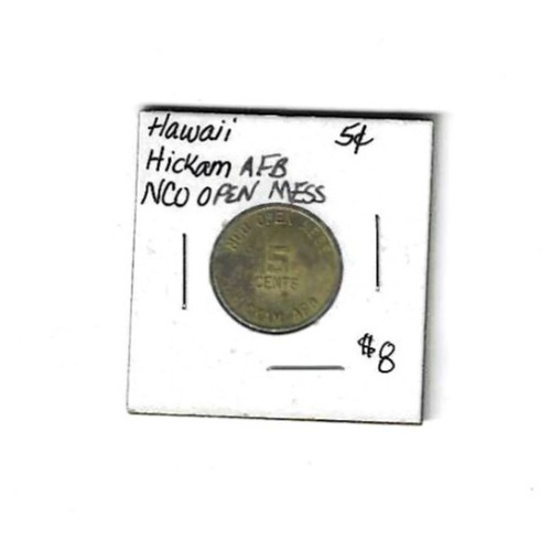 Hickman AFB Token NCO US Pacific Air Forces Base Command *Error PACIPIC*