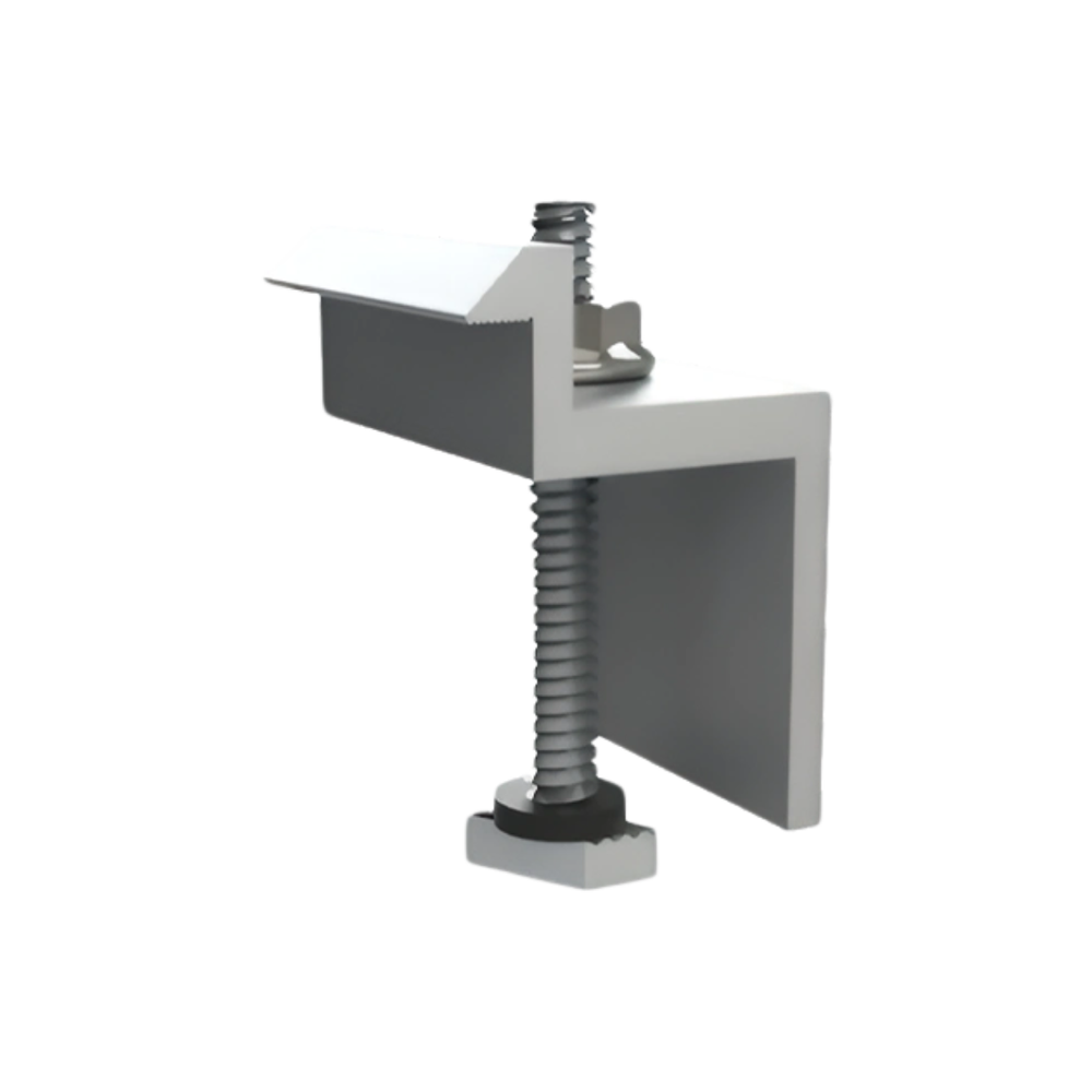 Universal Solar Panel End Clamp Z-type 35mm Frame for solar module (no bolt/nut)