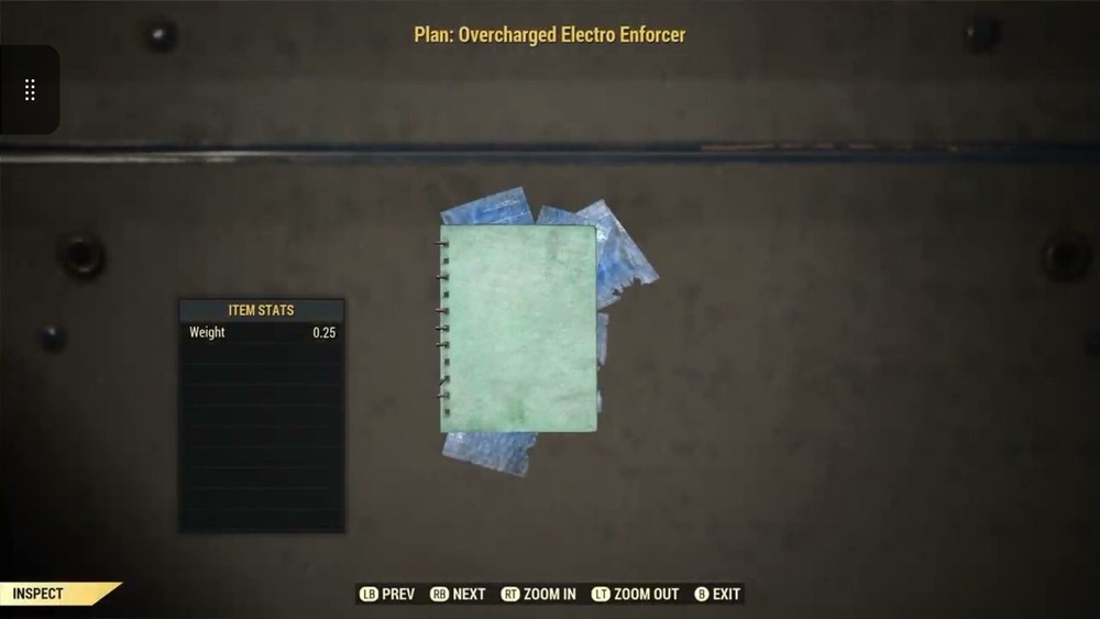 (Xbox) Overcharged Electro Enforcer Plan