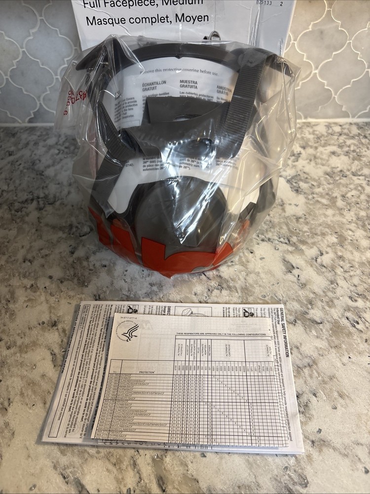 3M Full Facepiece Reusable Respirator 6800 - Medium