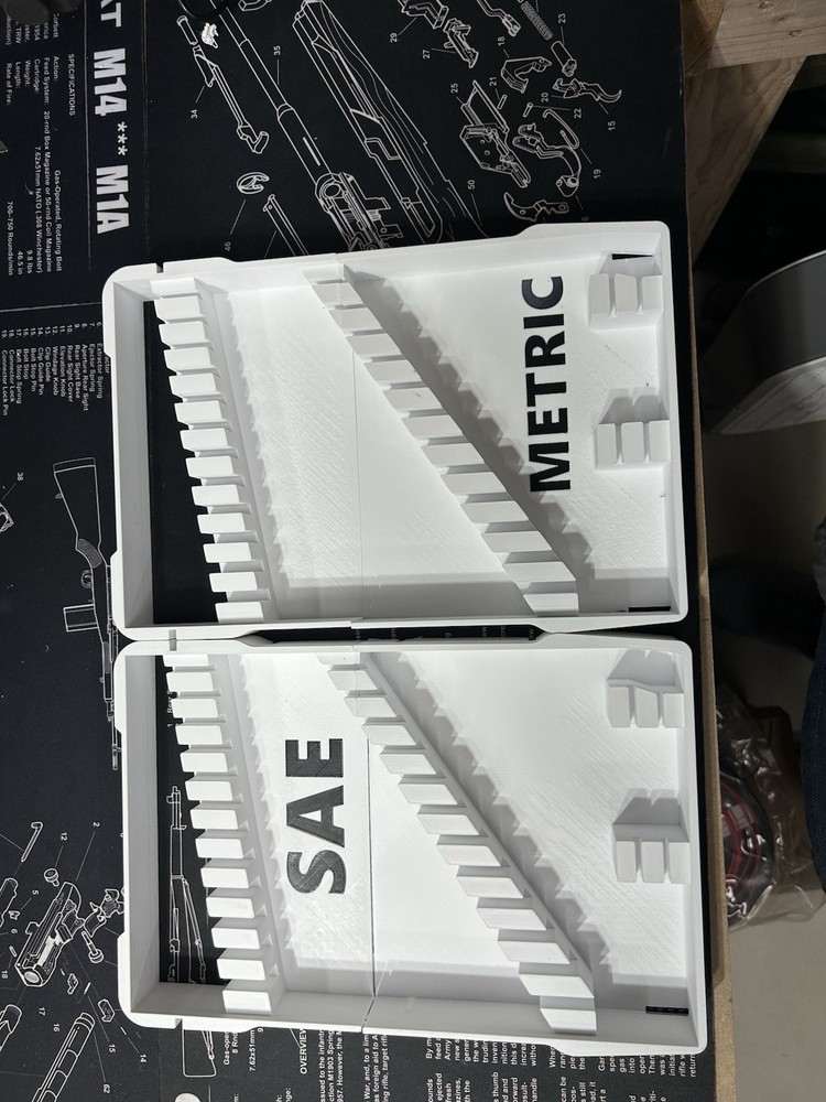 Spanner Wrench Inserts For Low Profile Packout