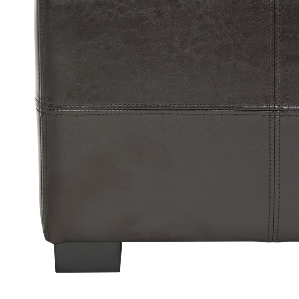SAFAVIEH Madison Storage Bench Small | Brown |