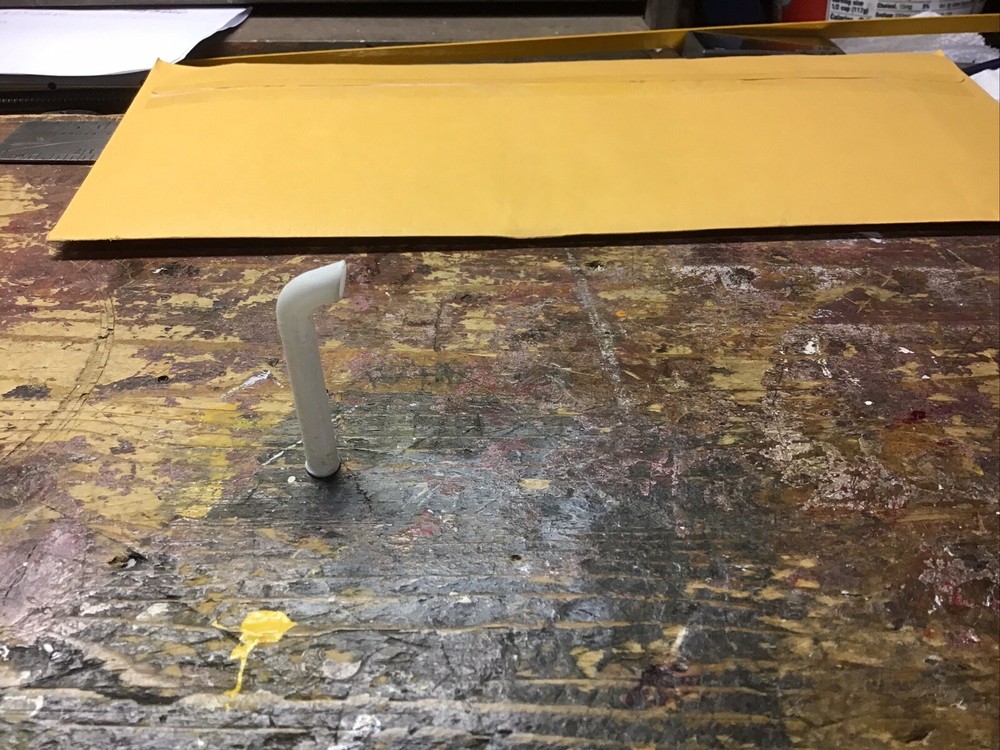 Custom Exhaust Stack For The AMT Cat D8 Dozer Model