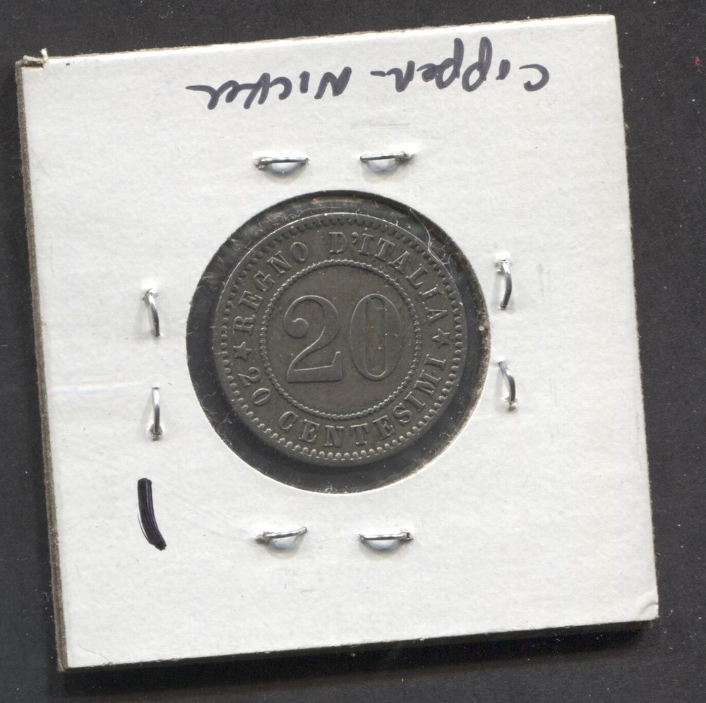 1894-Italy-UF-20 Centesimi