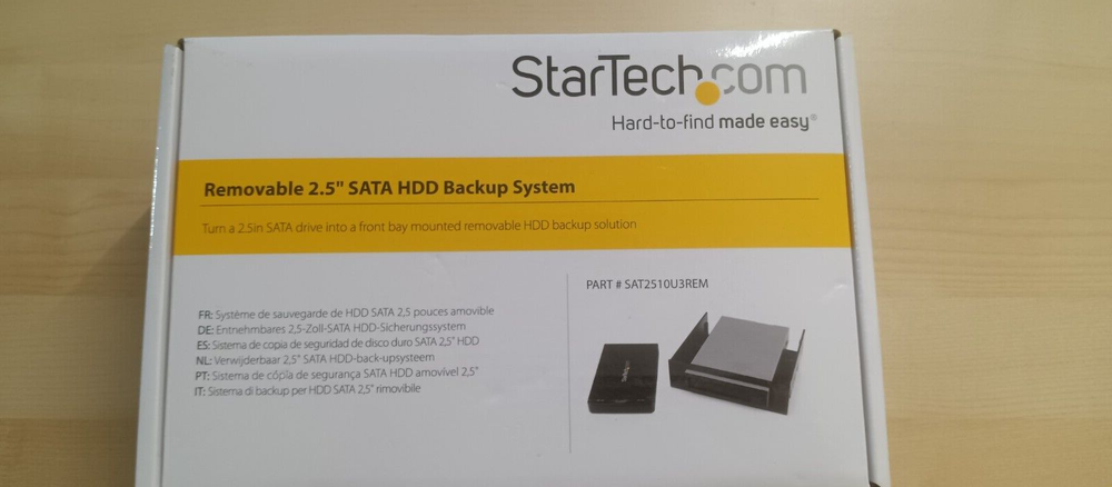 STARTECH.COM Removable 2.5'' SATA HDD Backup System