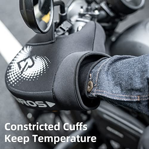 Motorcycle Handlebar Muffs Cold Weather Windproof Handlebar Mitts Motorcycle