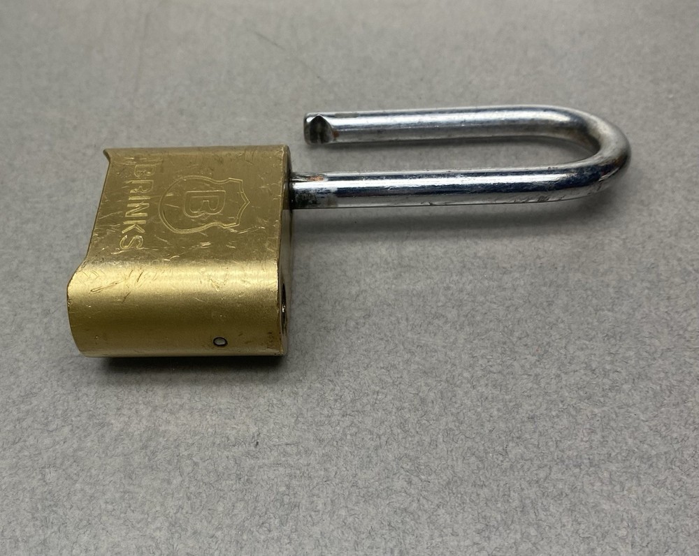 Brinks Combination Lock Used Padlock