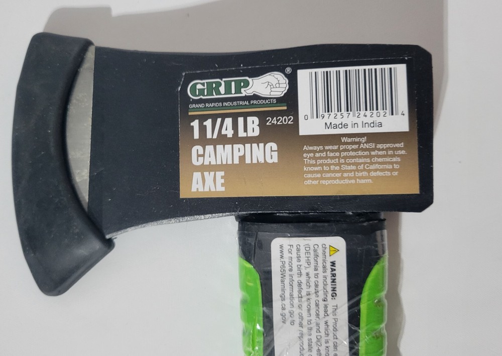 Grip 1-1/4 Pound Deluxe Camp Axe