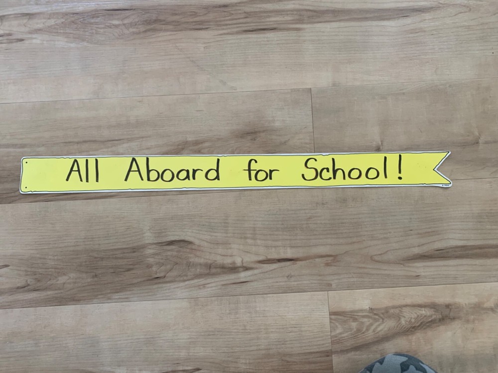 retro 1987 bulletin board set