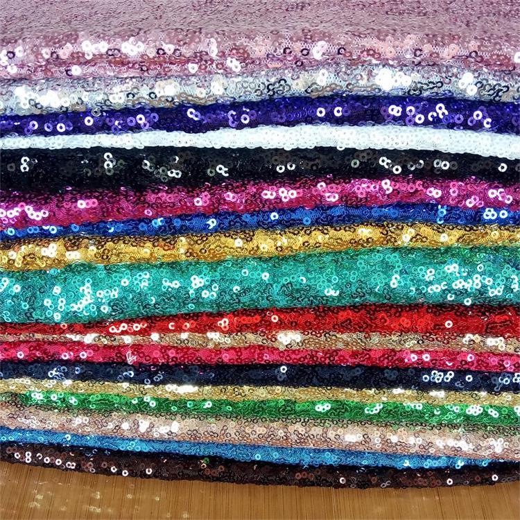 15 Yards MINI DISC SEQUIN GLITZ NYLON MESH FABRIC BACK DROP SASH OVERLAY USA