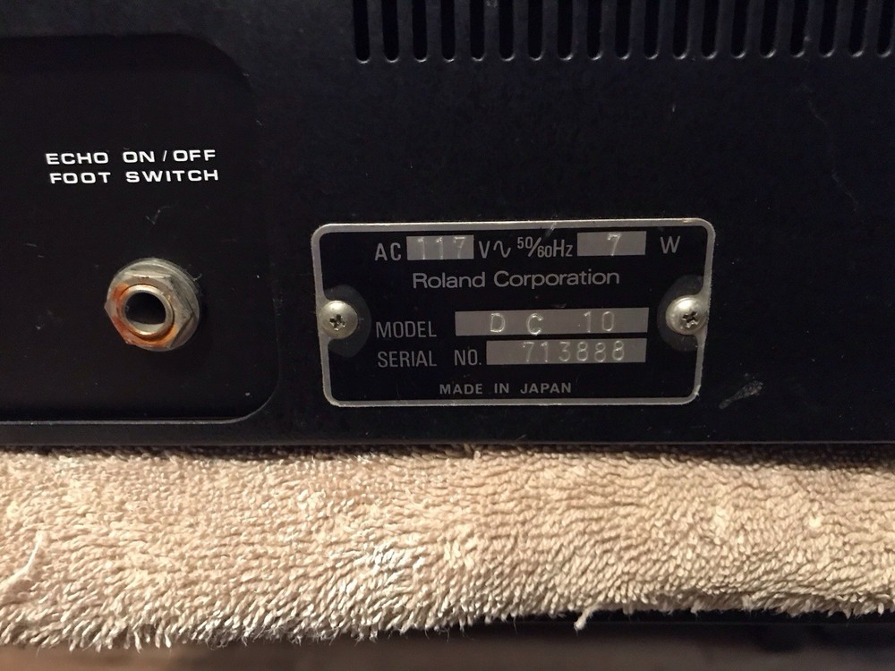 Roland DC-10 ANALOG ECHO