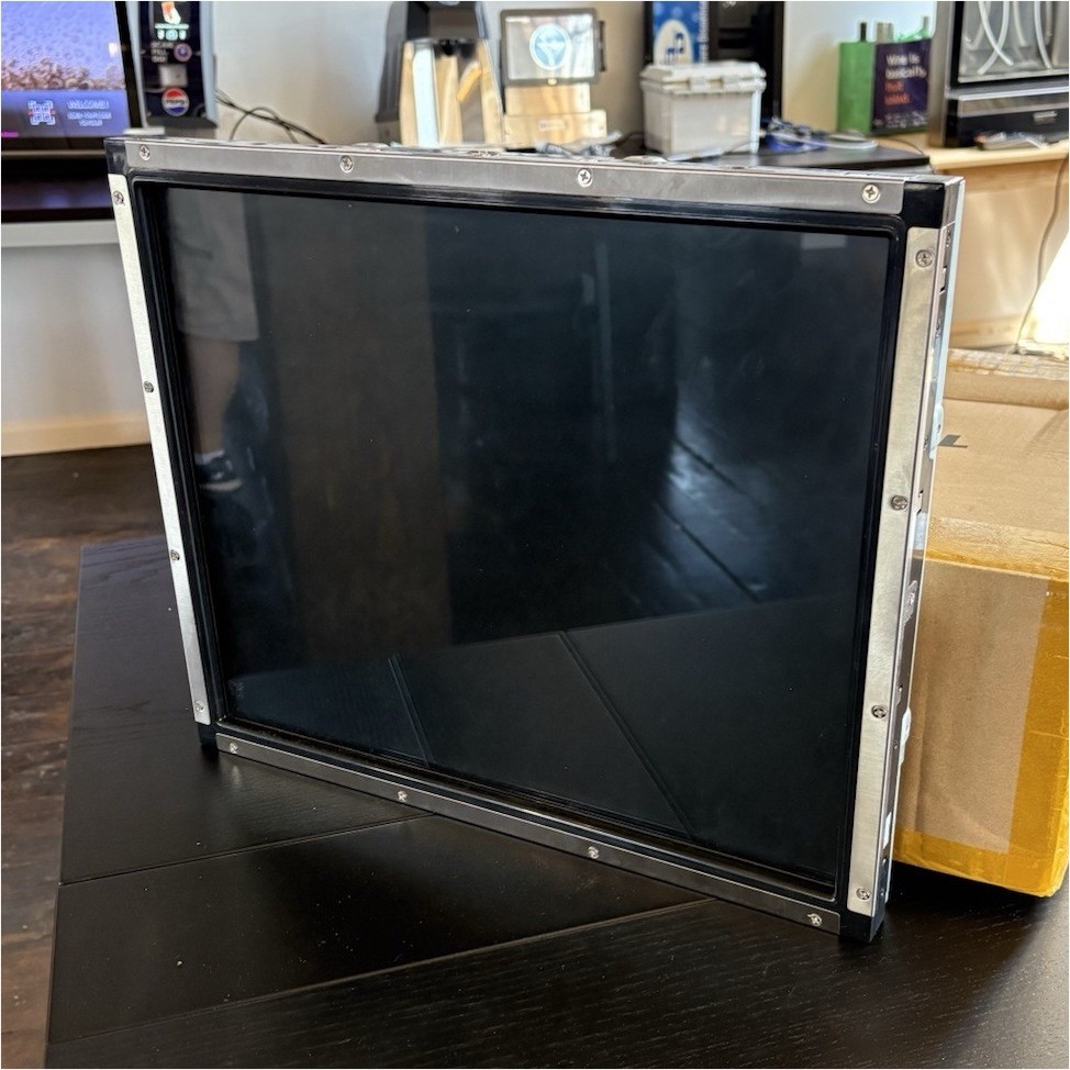 CJ Touch 19" Touch Screen LCD Display Module COT190E-AWF02 DC12V Silver Black