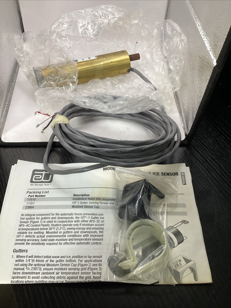 PENTAIR ETI HRD-GIT-1 11351 Gutter Sensor / Gutter De-Icing Sensor NEW