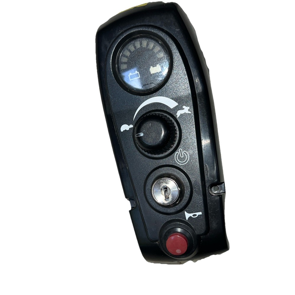 Top & Bottom Console Dash Assembly Speed Pot Key Switch Golden LiteRider Scooter