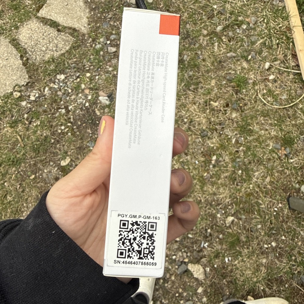 PGYTECH CreateMate High-Speed Card Reader Case