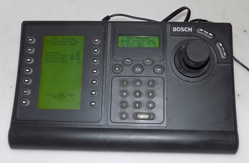 BOSCH KDB-DIGITAL INTUIKEY DIGITAL KEYBOARD CAMERA CONTROLLER 4998138515