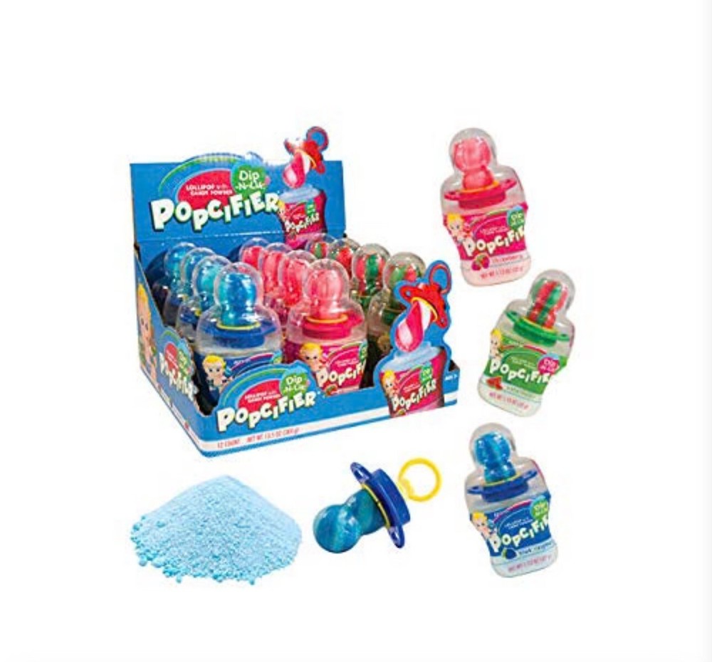 Popcifier Lolipop Dip-N-Lik Candy 12 counts