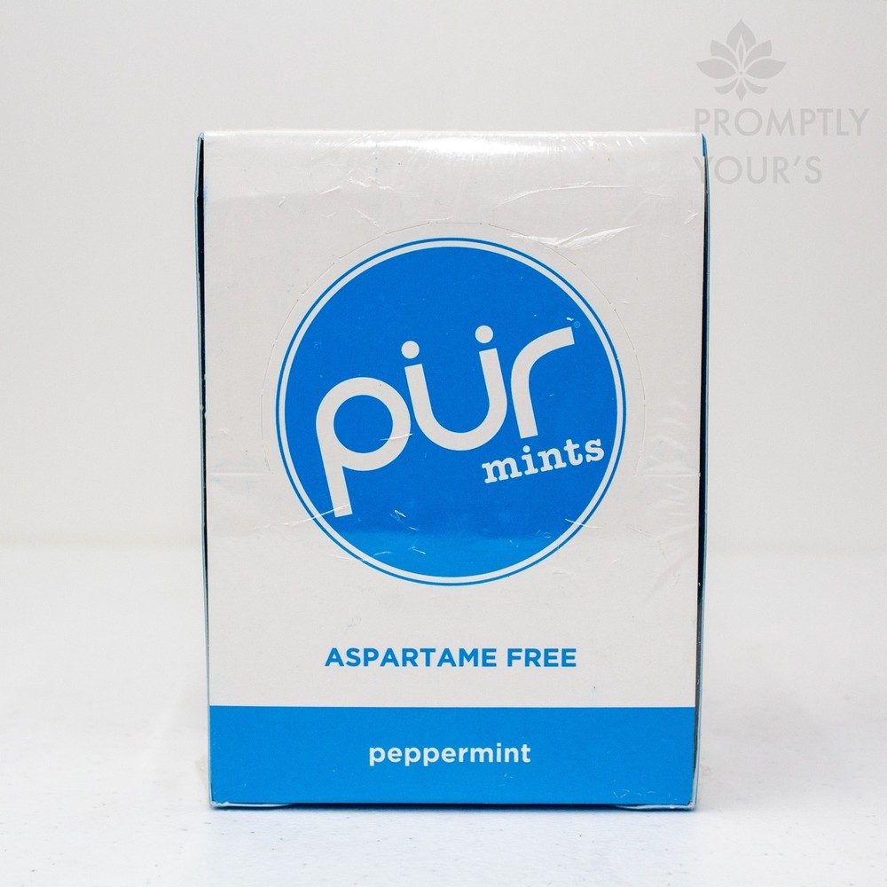 PUR Mints - Peppermint - Sugar-Free, 12-Pack