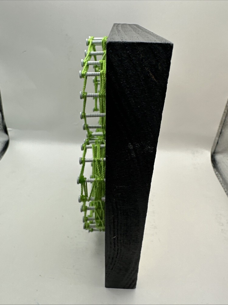 Hand Crafted String It By Kat 4 Leaf Clover