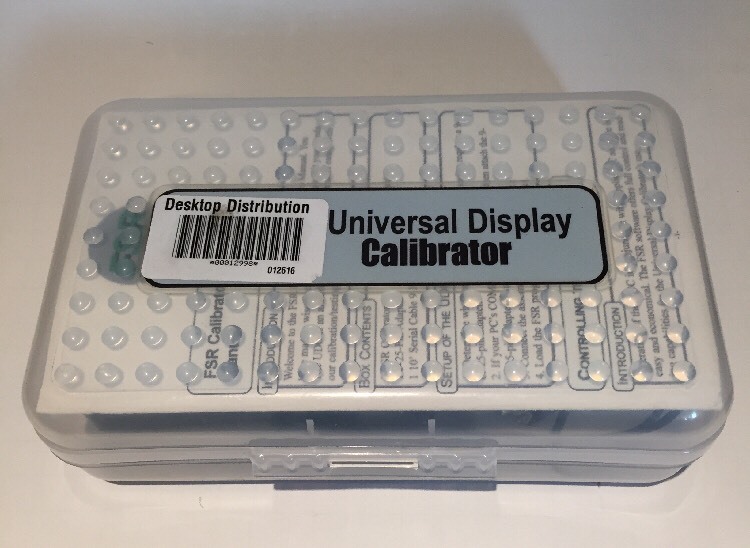 FSR Universal Display Calibrator With PC Program For Windows 3.1, 95, 98