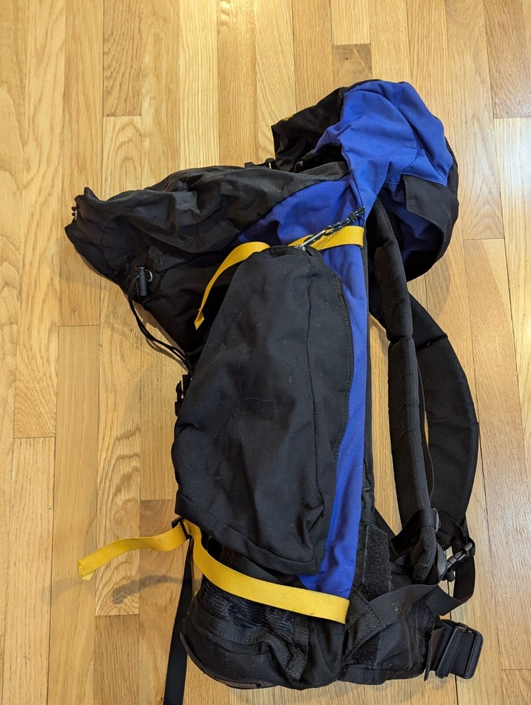 Kelty Tempest 2900 Internal Frame Backpack Pack Blue Yellow