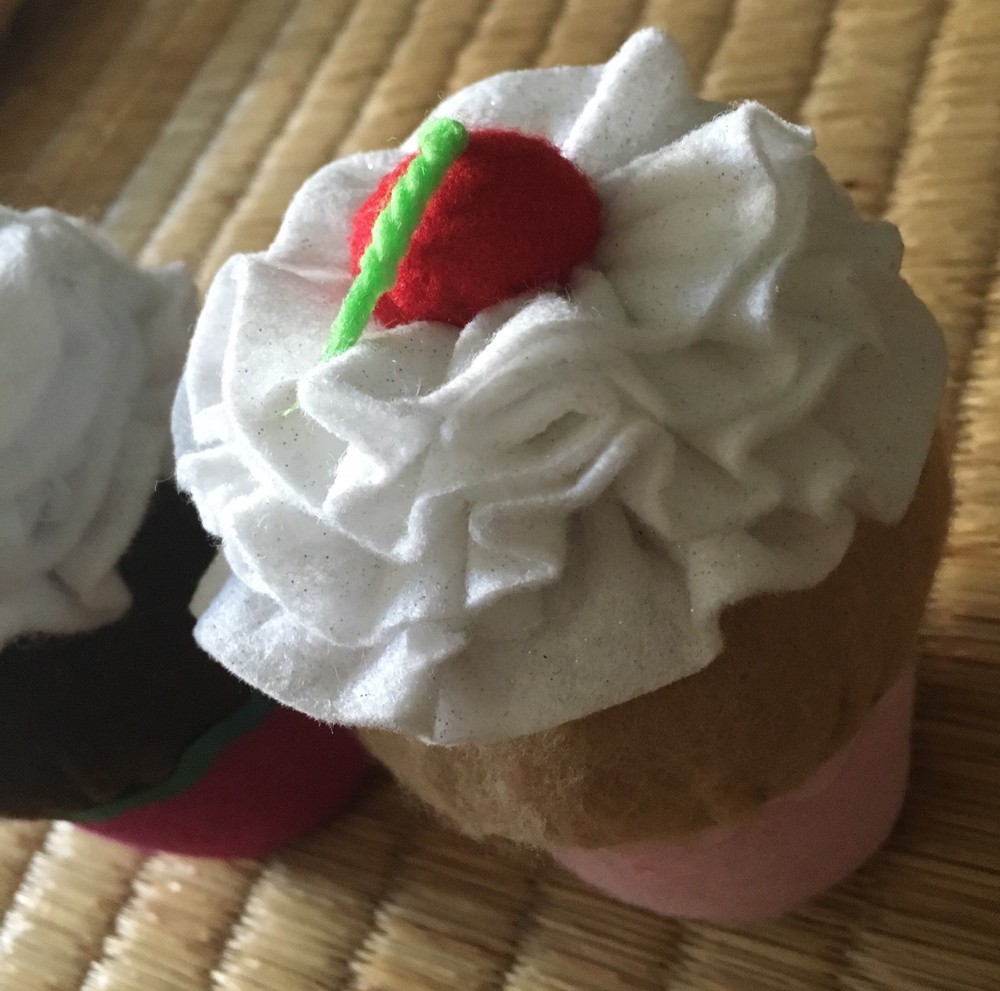Handmade Cupcake Pincushion