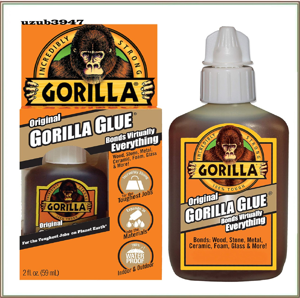 Gorilla 2 oz. Brown Original Glue