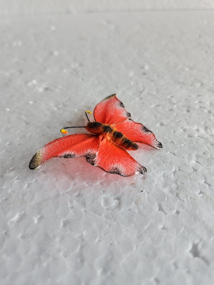 Butterfly Pin • Bright Orange