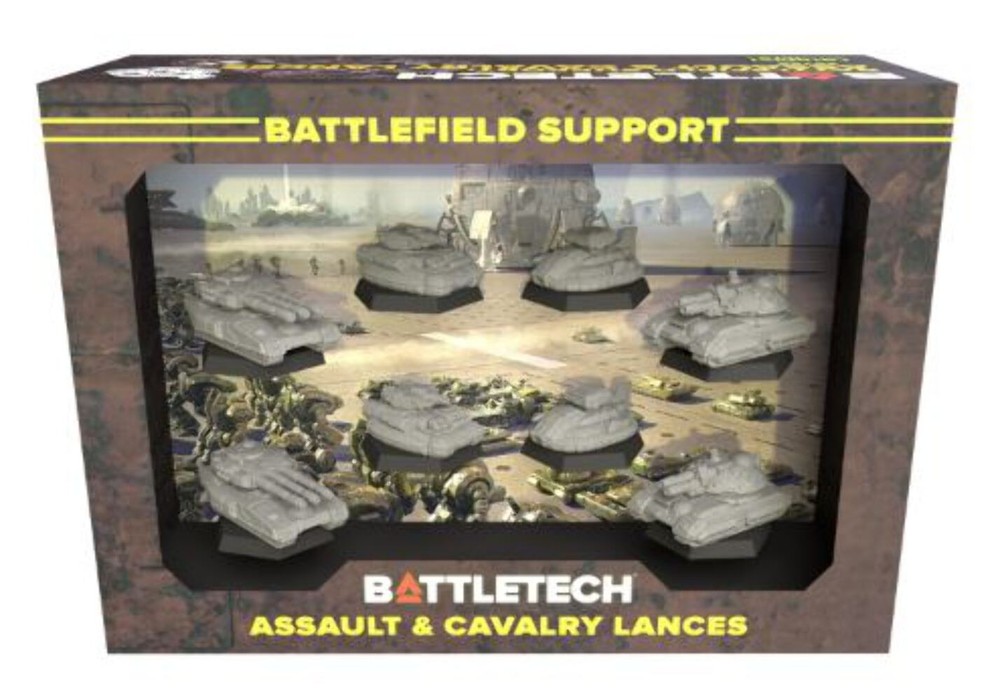 BattleTech Mercenaries Forcepack Battlefield Support Assault & Cavalry Lances