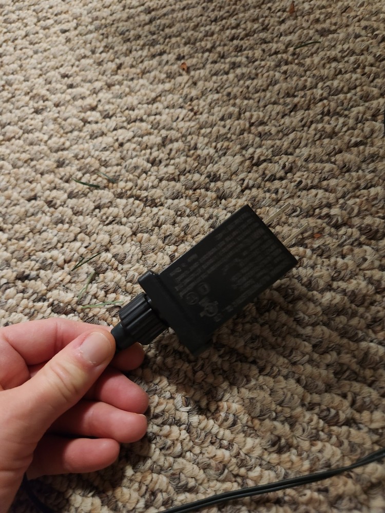 Artificial Prelit Christmas Tree WORKS