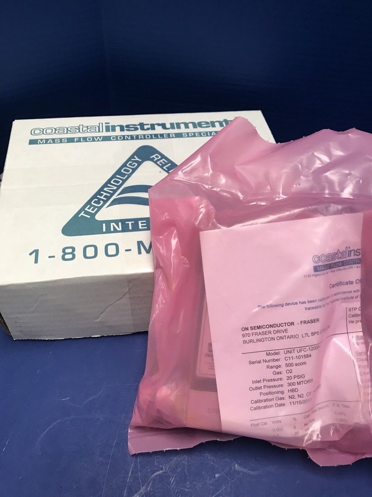 Unit UFC-1200A Mass Flow Controller, O2, 500 SCCM Refurbished