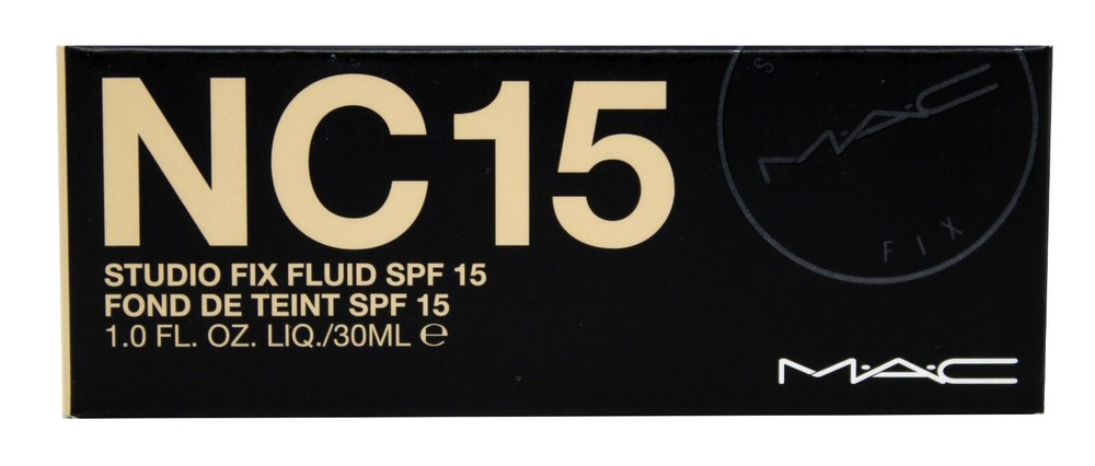M.A.C MAC Foundation Studio Fix SPF15, NC15, 1.02 Fl Oz