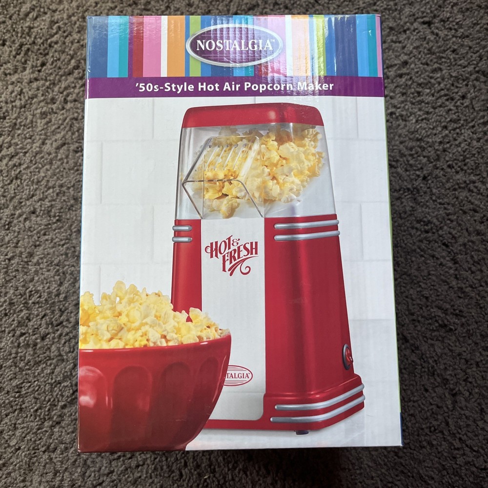NOSTALGIA HOT & FRESH POPCORN MAKER