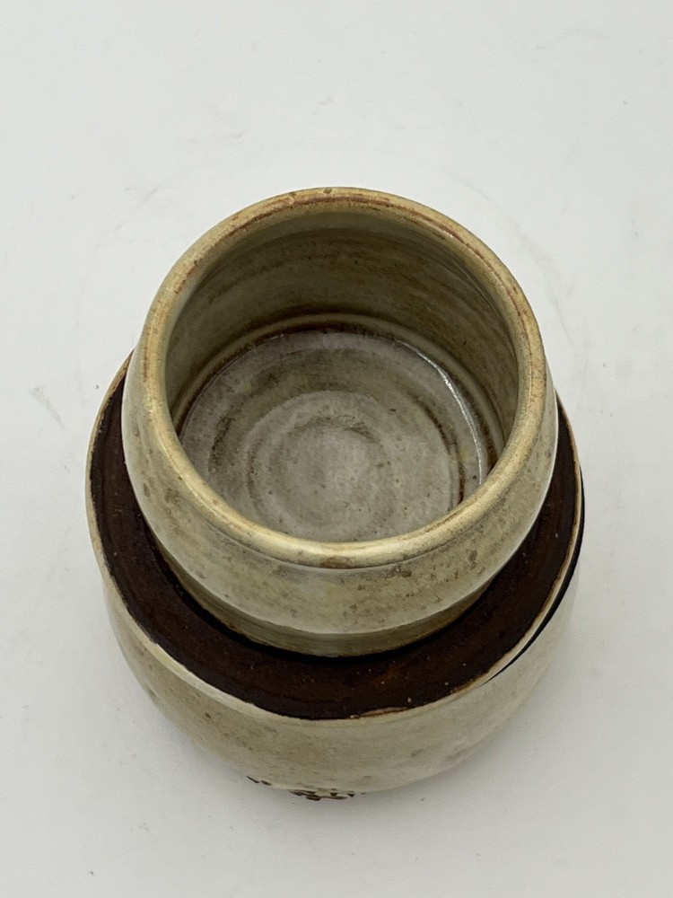 Pottery Butter Bell Handmade Signed