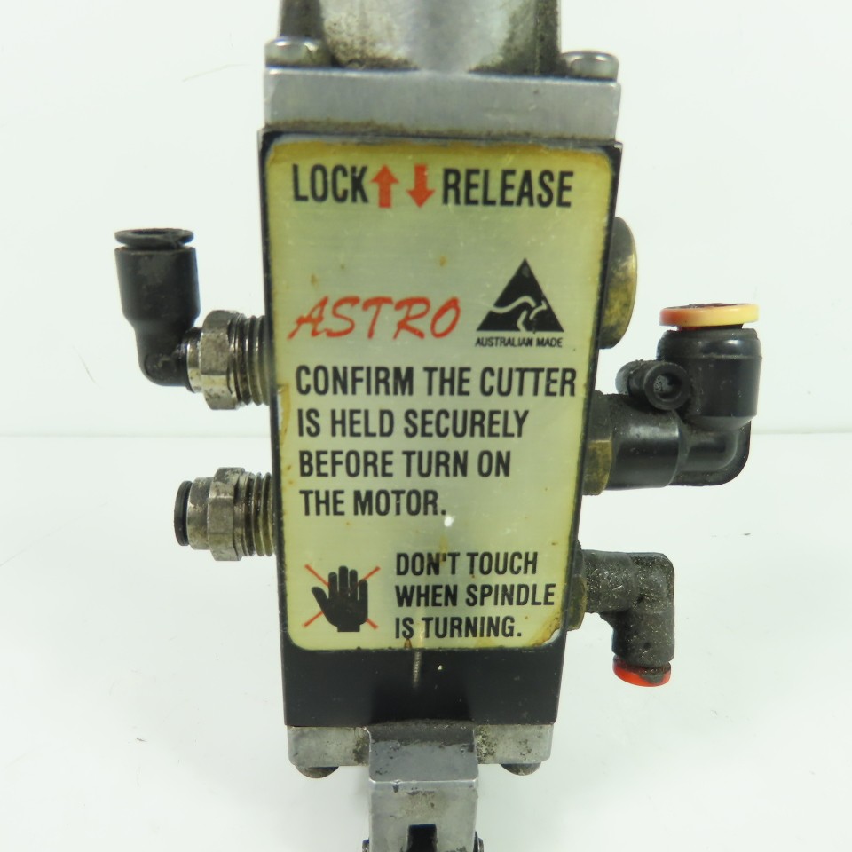 Astro Pneumatic Spindle Lock Control Mechanism