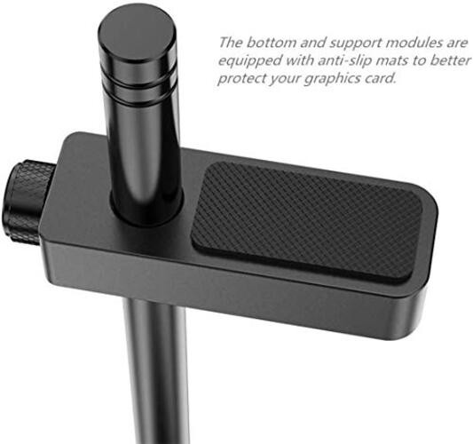 Graphics Card GPU Brace Support, Video Card Sag Holder Bracket, GPU Black