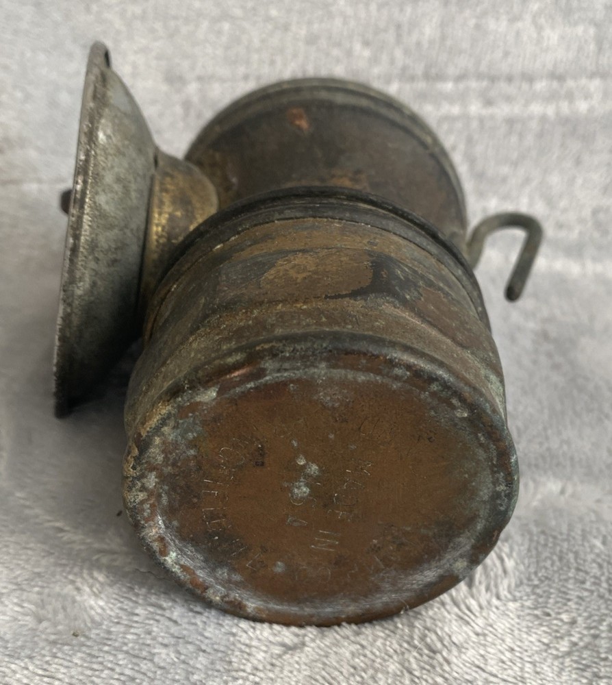 Vintage Auto Lite Carbide Mining Lamp