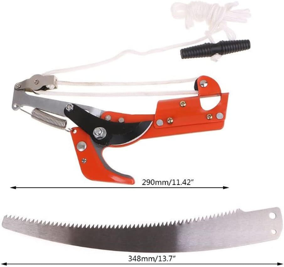 Retractable Tree Pruner Saw Garden Fruit Tree Trimmer Pruning Tool Without Pole