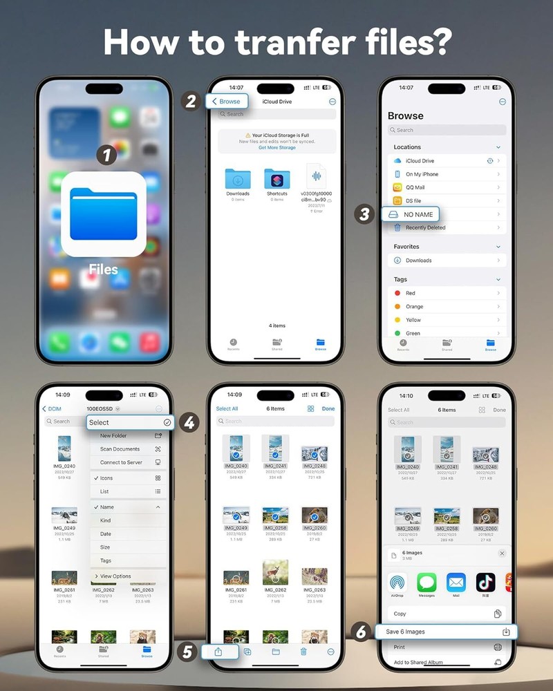 USB C SD Card Reader for Mac / Laptop