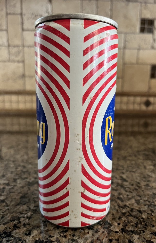 READING Light 16 oz Collector Beer Can by Reading Brewing Co. TAB empty