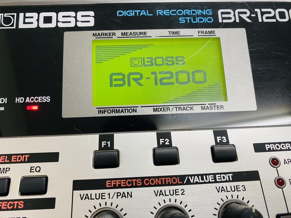 Boss BR-1200CD Digital Recording Studio Used, Power-Tested & Fully Functional