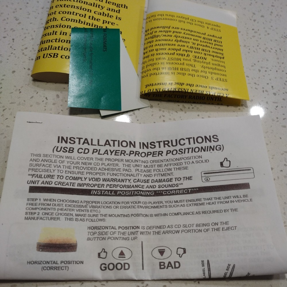 USB CD Player for 2018+ Dodge Challenger