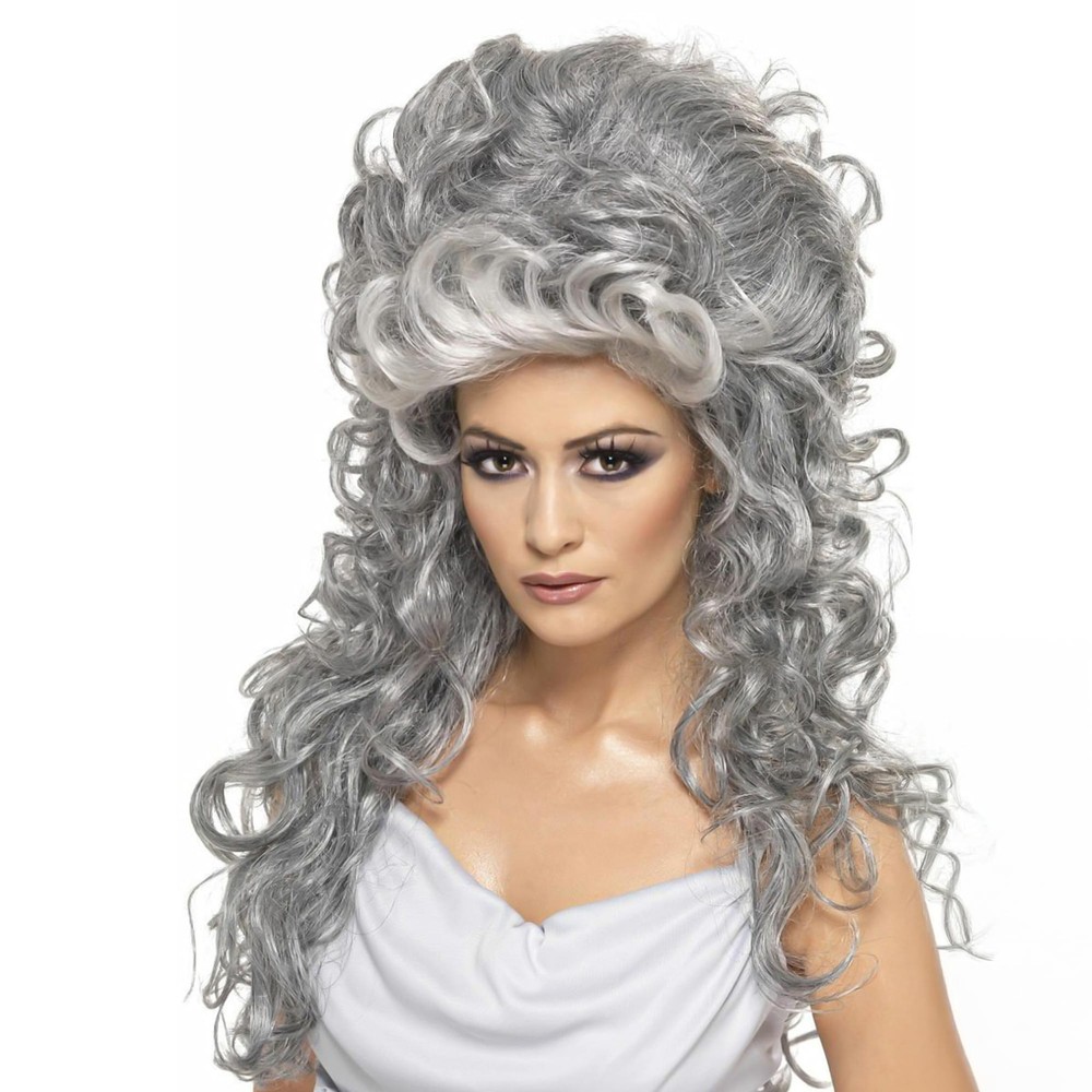 Medeia Witch Beehive Grey Wig Costume Accessory