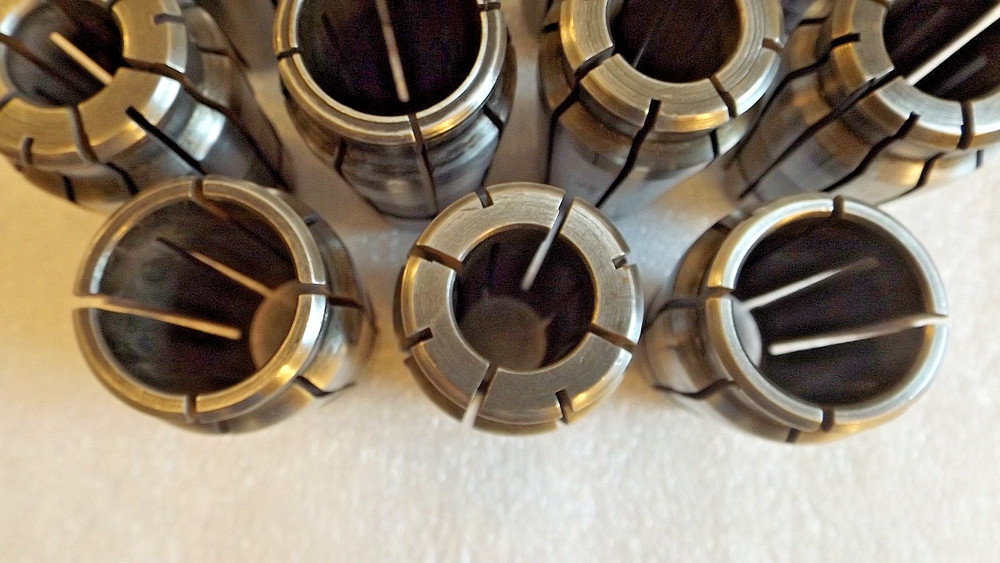 11 Stainless Steel Expanding Collets