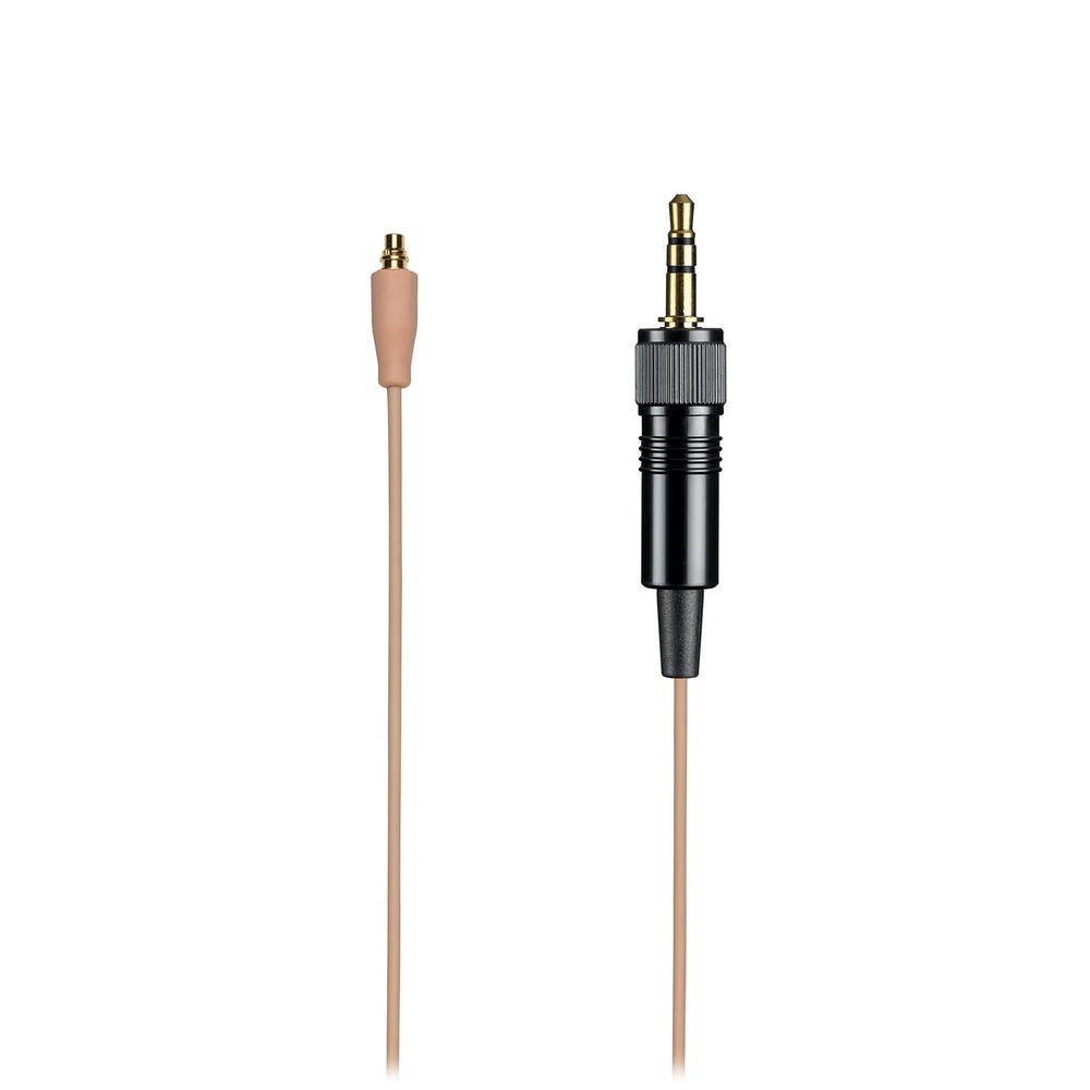 Audio-Technica BPCB-cLM3-TH Headworn Wireless Mic Cable, Locking 3.5mm, Beige